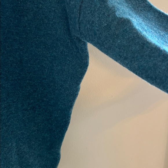 TOAST Wool and Cashmere Blue V-Neck Sweater Small - Picture 4 of 8